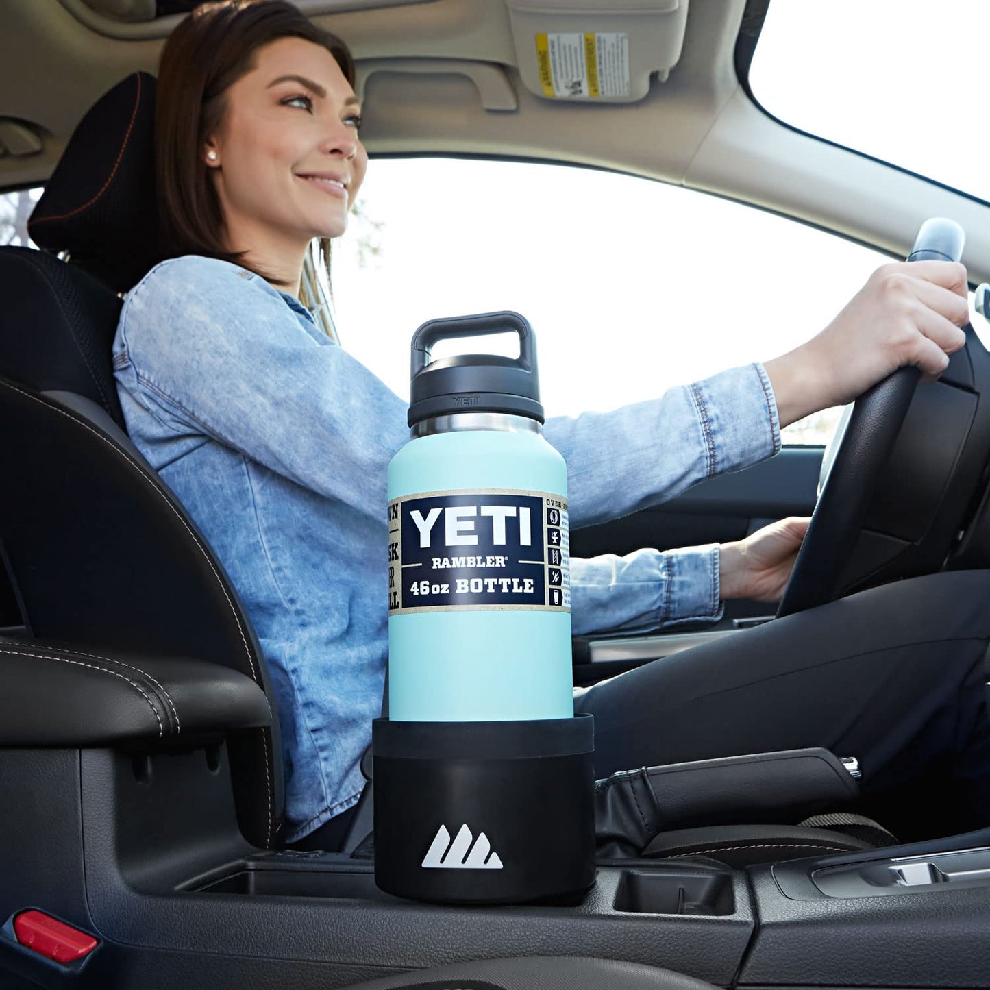 Integral Ultimate Car Cup Holder Expander – Adjustable Base